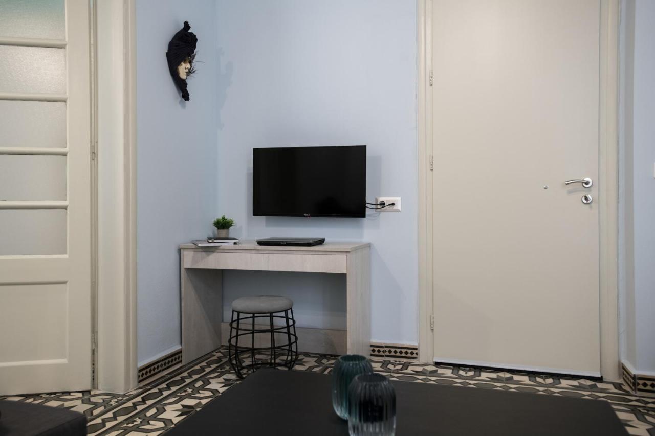 The Blue Apartment In The Heart Of Heraklion Dış mekan fotoğraf