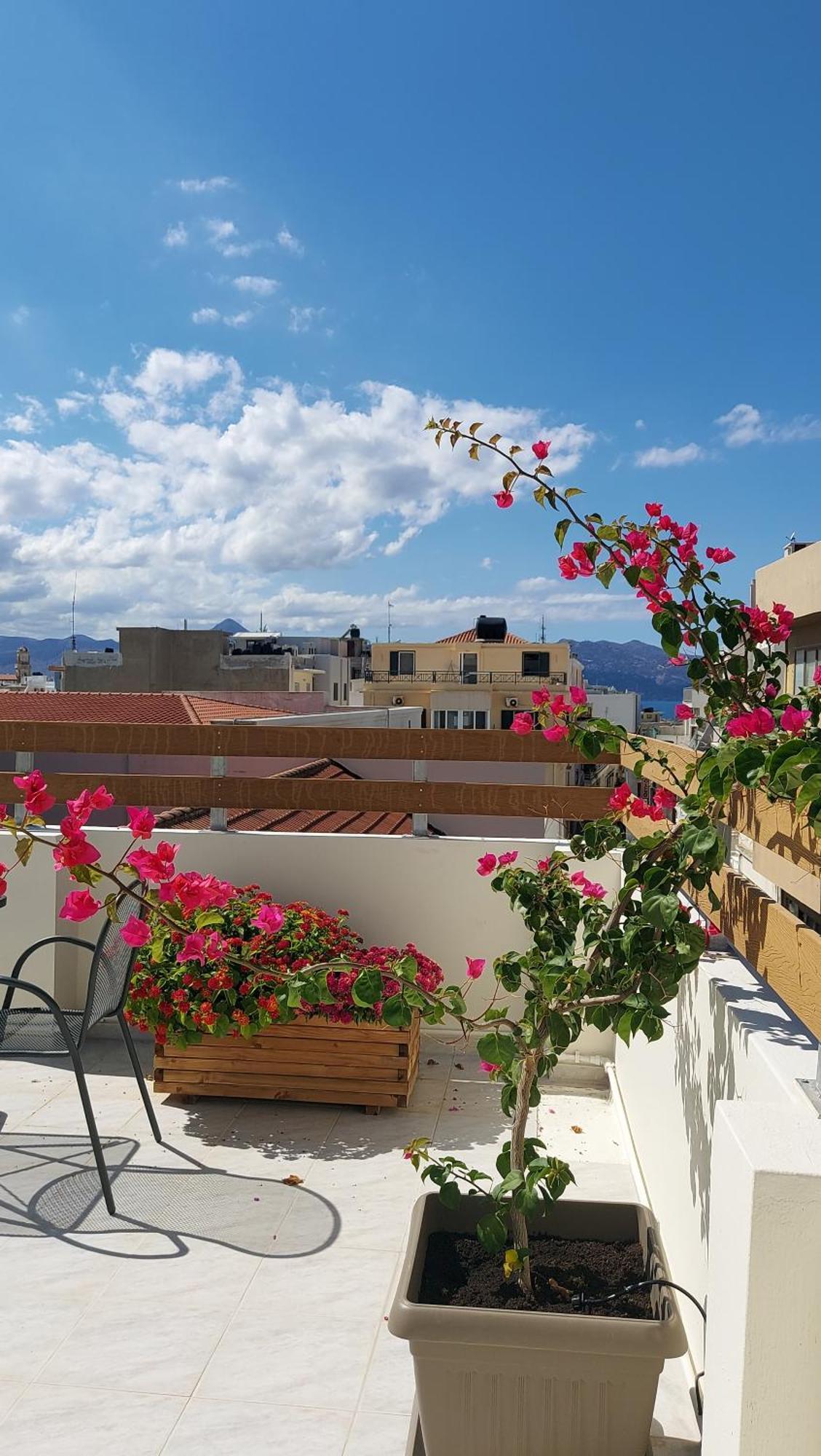 The Blue Apartment In The Heart Of Heraklion Dış mekan fotoğraf